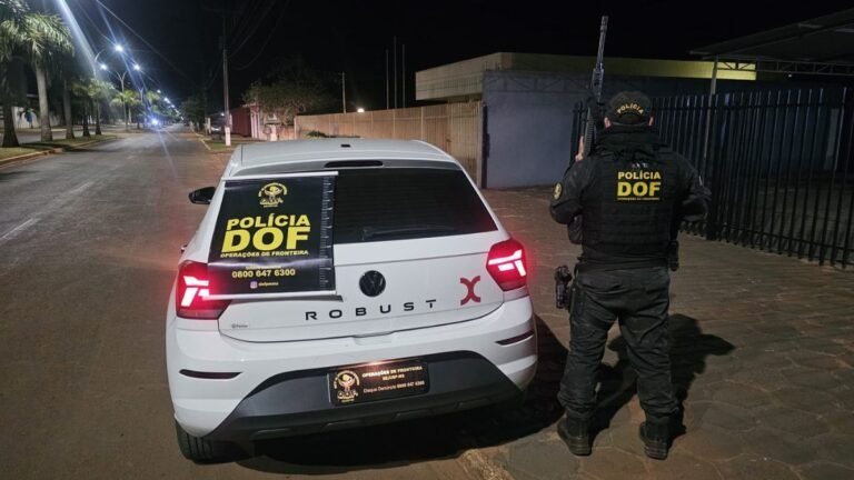 Vídeo mostra recuperação de VW Polo furtado no Paraná pelo DOF em Paranhos