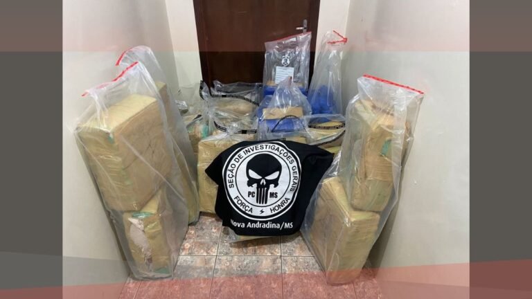 Polícia Civil apreende mais de 500 kg de maconha e prende homem em flagrante