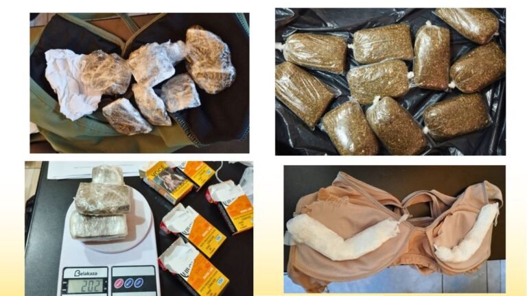 Polícia Penal frustra várias tentativas de entrada de drogas com visitantes em presídios no fim de semana