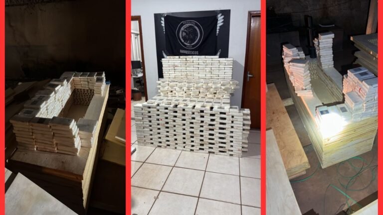 Polícia Civil apreende 377 kg de cocaína em depósito avaliada em cerca de R$ 10 milhões