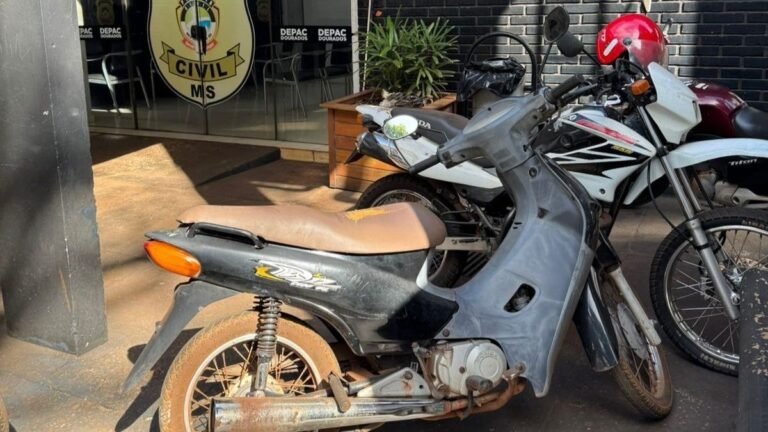 Vídeo do furto – Polícia Civil identifica e captura apontado por furto de motocicleta em Dourados