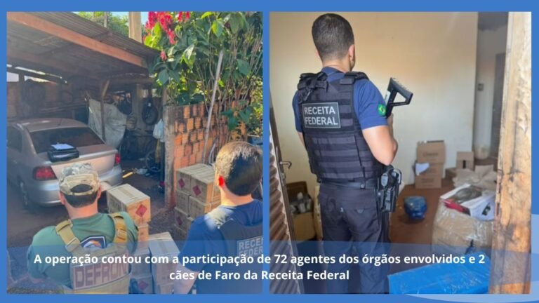 26 milhões em mercadorias e veículos – Polícia Civil participa de Operação Fronteira MS