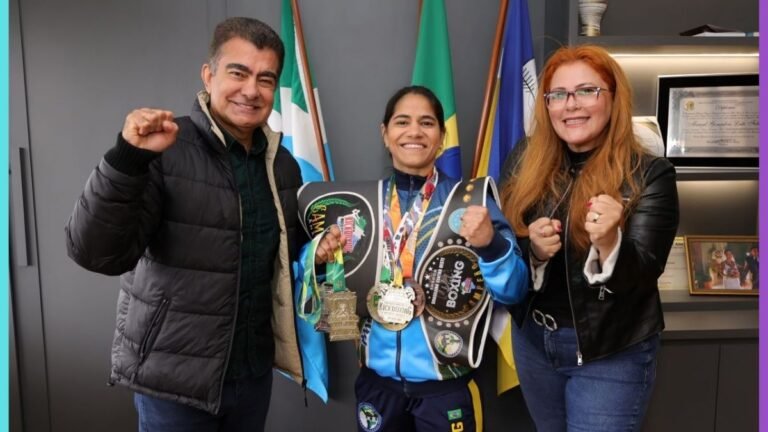 Bicampeã brasileira de Kickboxing destaca apoio da Prefeitura de Dourados ao esporte