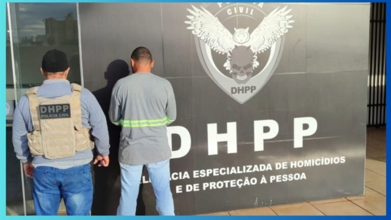 Polícia Civil prende condenado por homicídio foragido da justiça de Dourados em Campo Grande