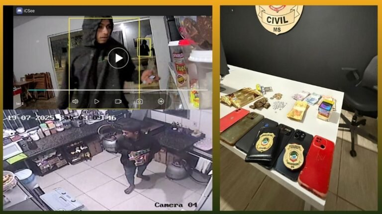 Polícia Civil prende quatro em flagrante e fecha boca de fumo após identificar suspeito de furtos a comércio