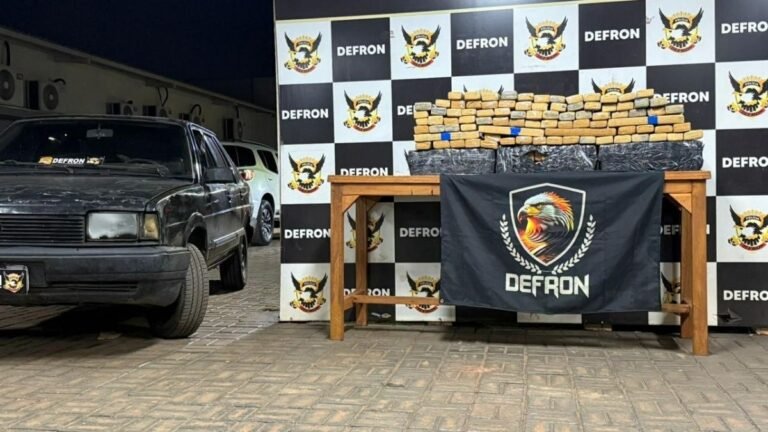 Polícia Civil prende homem por tráfico de drogas em Dourados e apreende VW Santana 1989 carregado de droga