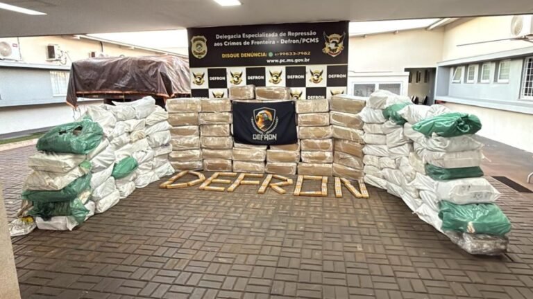 Polícia Civil apreende mais de duas toneladas de drogas e prende dois homens 