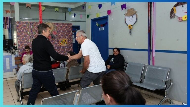 Prefeito vistoria Unidade de Saúde do BNH 4º Plano e anuncia melhorias na estrutura