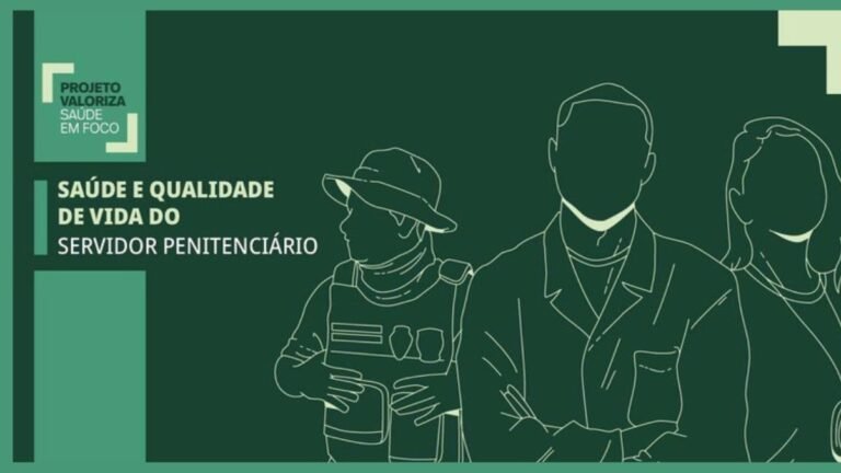 Capacitação EAD em saúde e qualidade de vida para os servidores penais está com inscrições abertas