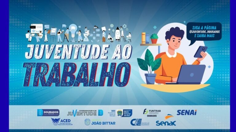 Prefeitura lança projeto “Juventude ao Trabalho” com vagas, estágios e cursos