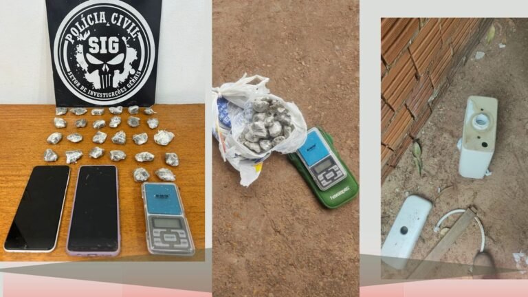 Polícia Civil prende homem em flagrante e fecha boca de fumo