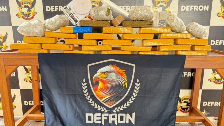 Polícia Civil realiza a prisão de indivíduo por tráfico de drogas em Dourados