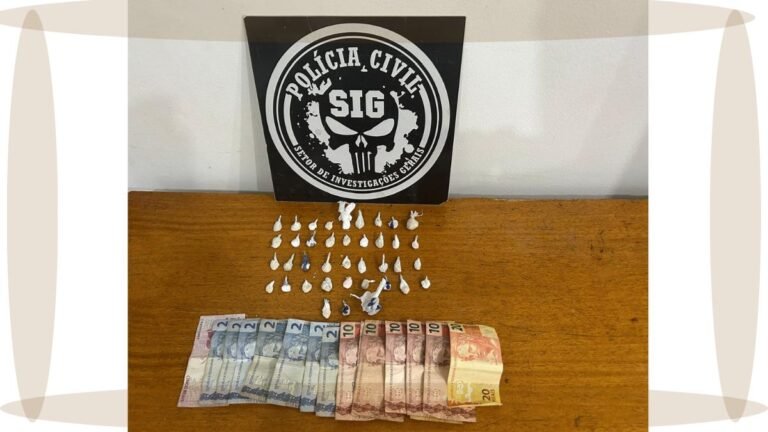 Polícia Civil prende em flagrante suspeita de tráfico nas imediações da rodoviária