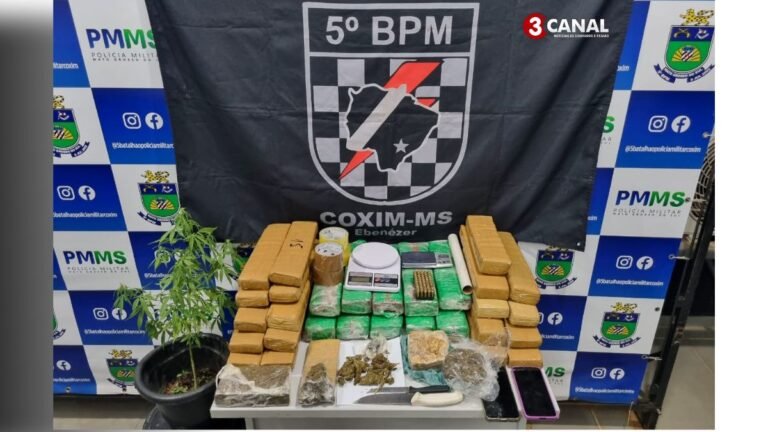 Polícia Militar prende mulheres por tráfico e apreende drogas, munições e motocicleta roubada