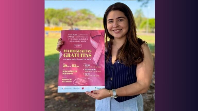 Sala Rosa celebra 2 anos com mamografias gratuitas em parceria com o Hospital de Amor