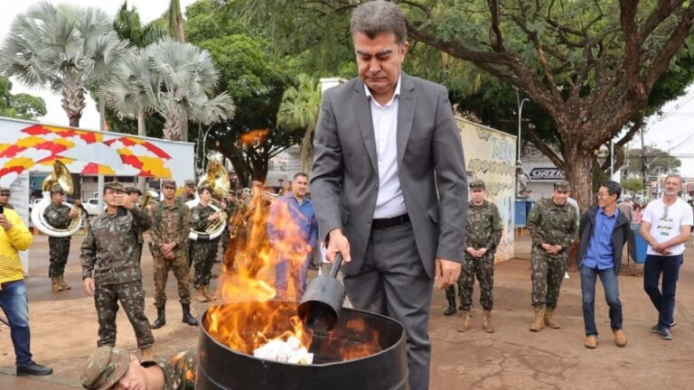 Prefeitura abre Semana da Pátria com o prefeito destacando a importância do patriotismo