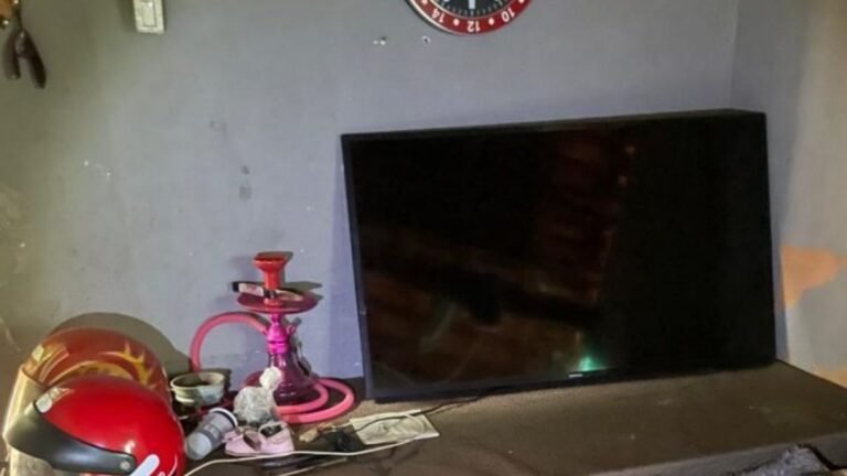 Polícia Militar recupera TV furtada e prende suspeitos