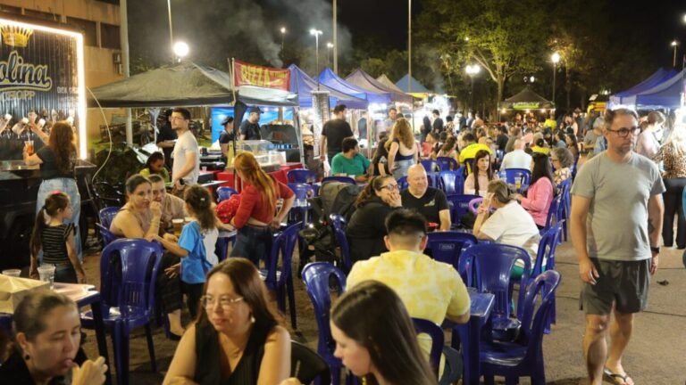 Feira Sabores garante música, gastronomia e lazer nesta sexta-feira no Parque dos Ipês