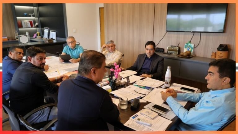 Prefeito recebe senador Nelsinho e pede recursos para novo prédio do Hospital da Vida