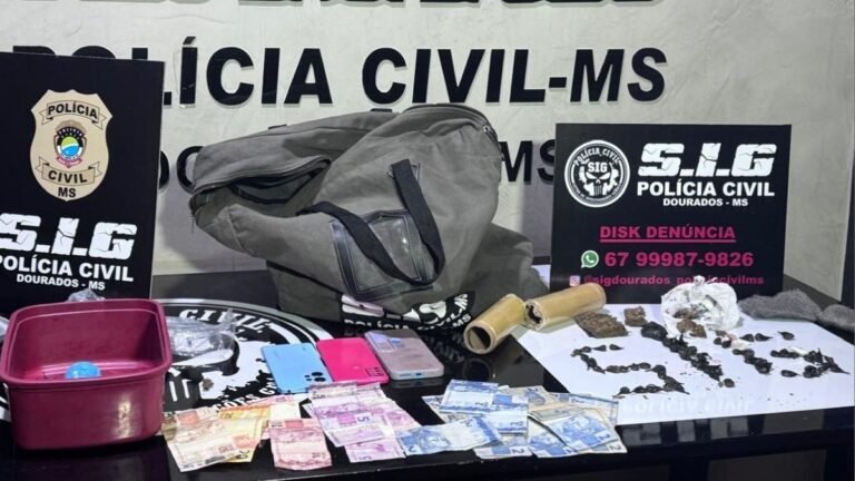Estrela Tovi – Polícia Civil prende mãe e filho por tráfico de Drogas em Dourados