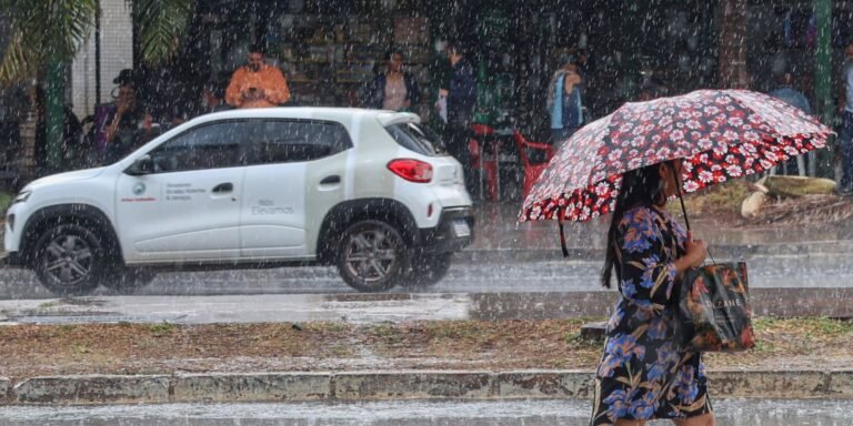 Inmet alerta para chuvas intensas e risco de tempestades