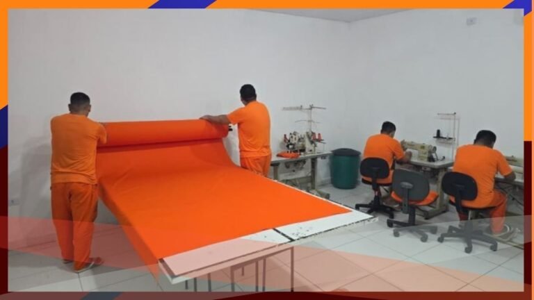 Estabelecimento Penal de Corumbá amplia oficina de costura e dobra número de internos em atividade laboral