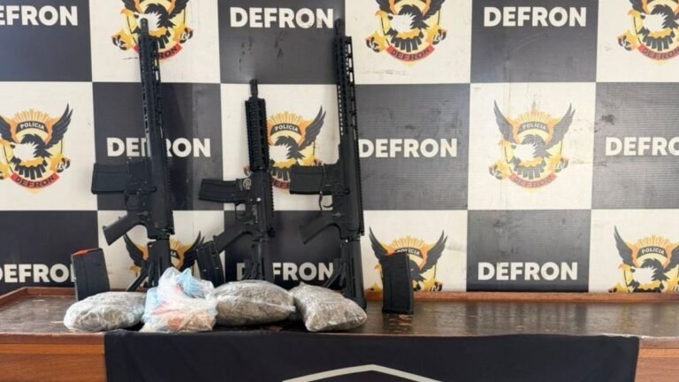 Polícia Civil prende suspeito por tráfico de drogas e de armas em Ponta Porã