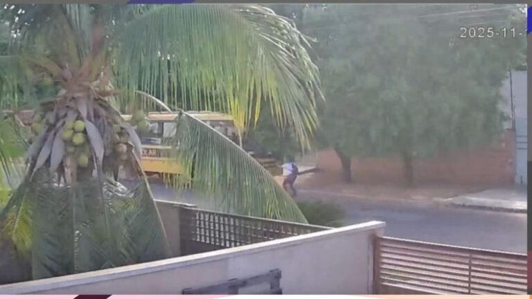 Vídeo mostra motorista de ônibus escolar com CNH vencida envolvido em acidente que matou jovem