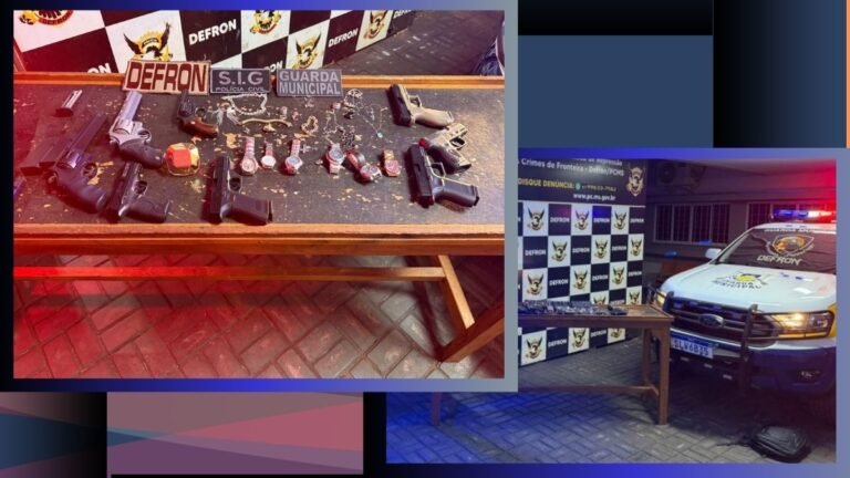 Jardim Paulista – Polícia Civil de MS esclarece furto em condomínio de luxo e prende grupo armado em Dourados