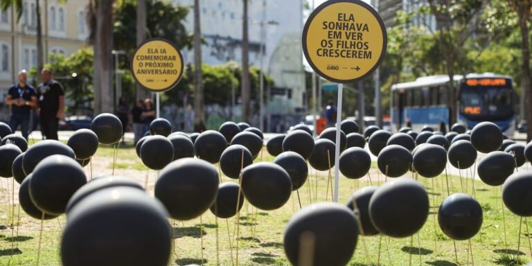 Rio realiza ação em memória das vítimas de trânsito no Dia Mundial