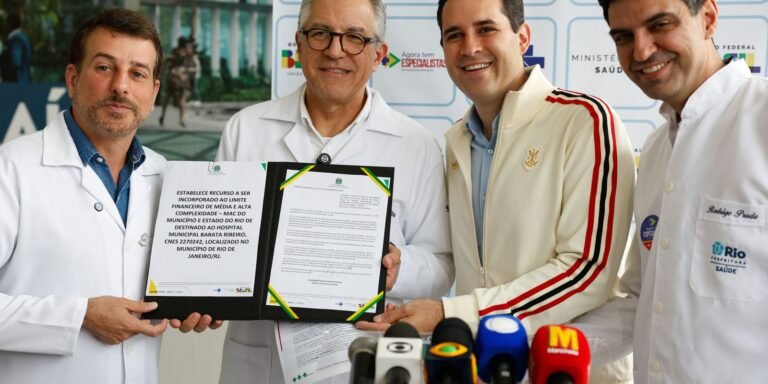 Governo e prefeitura inauguram novas estruturas em hospitais do Rio