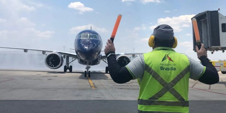 Ventania em Congonhas e Guarulhos causa impactos nas operações do Aeroporto de Brasília