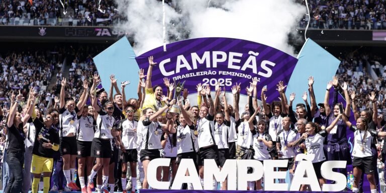 Corinthians mantém domínio no futebol feminino em 2025