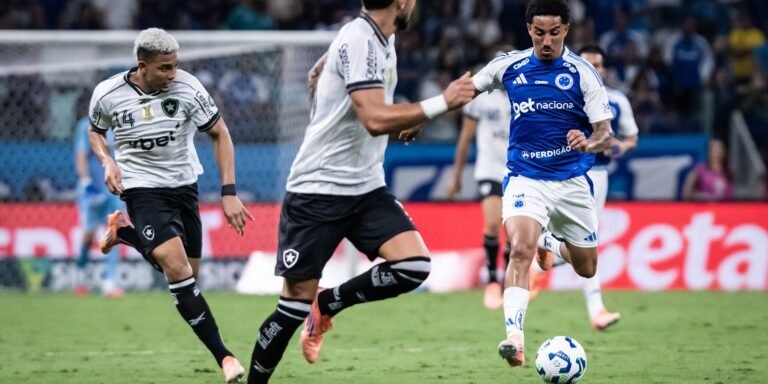 Empate entre Cruzeiro e Botafogo fecha a 37ª rodada do Brasileiro