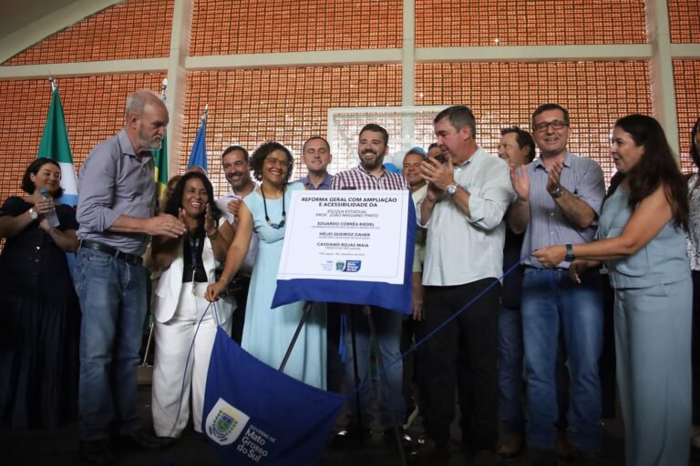 Reformas em oito escolas de Três Lagoas beneficiam 7,7 mil alunos, anuncia Governo de MS