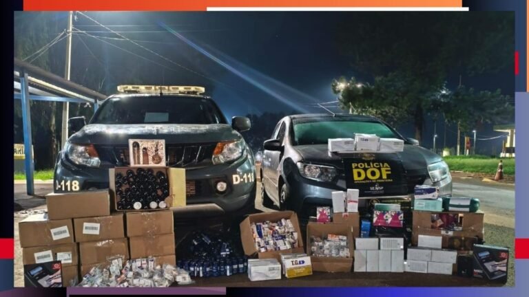 DOF prende homem com quase 500 canetas emagrecedoras, 586 suplementos e 140 frascos de perfume