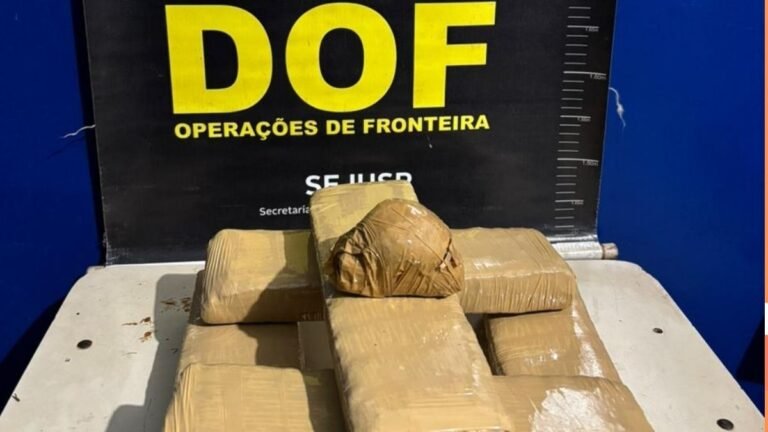 Foragido por tráfico, estupro e homicídio é preso com drogas destinadas a aldeia indígena