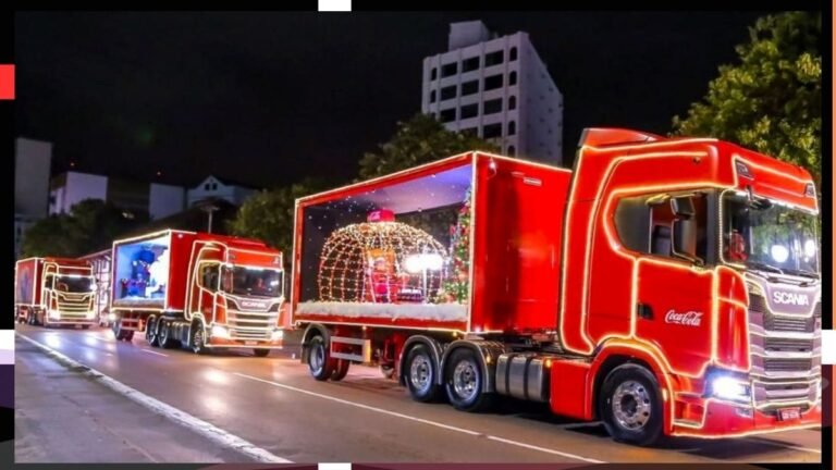 Natal Encantado Dourados recebe hoje a Caravana da Coca-Cola