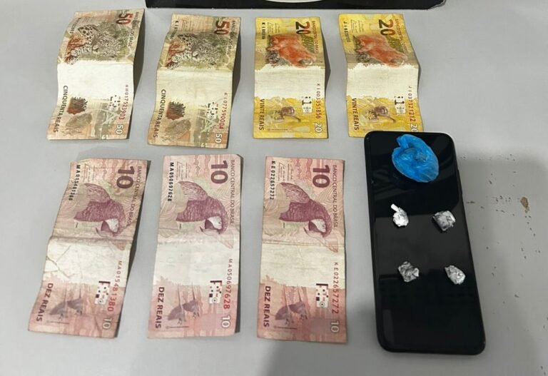 Polícia Civil fecha ponto de venda de drogas e prende homem em flagrante por tráfico
