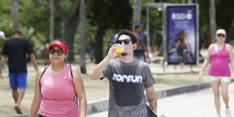 Sol forte em Natal; Rio de Janeiro registra calor de até 40°C