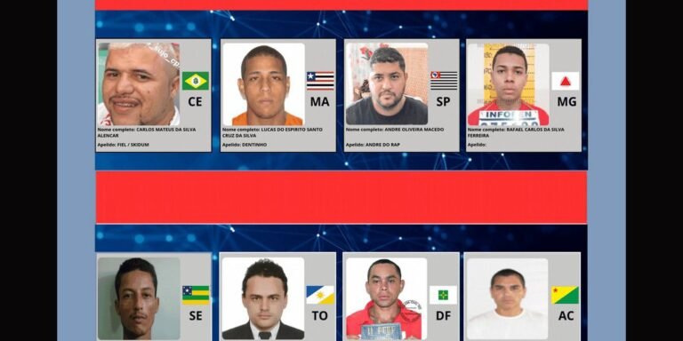 Ministério da Justiça lança portal com lista dos foragidos mais procurados do país