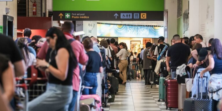 Fortes ventos impactam pelo menos 110 voos em Congonhas nesta quinta
