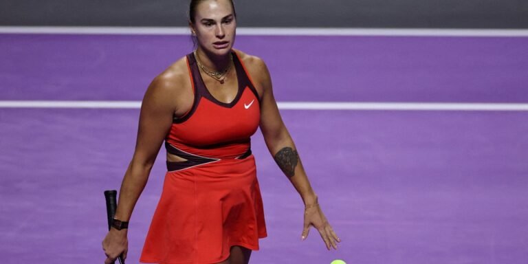 Sabalenka afirma ser injusto que mulheres compitam contra atletas trans