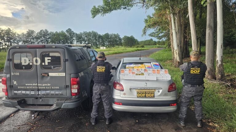 DOF apreende celulares e medicamentos para emagrecer avaliados em mais de R$ 650 mil