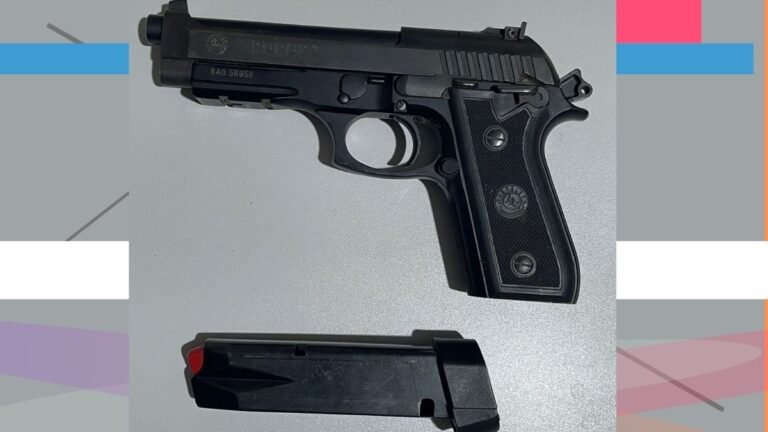 Polícia Civil cumpre mandado de busca e apreende pistola calibre .40