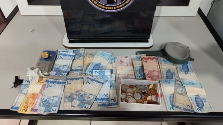 Homem é preso pela Polícia Civil por tráfico de drogas