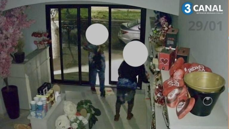 Polícia Civil prende dois suspeitos de invadir e furtar floricultura