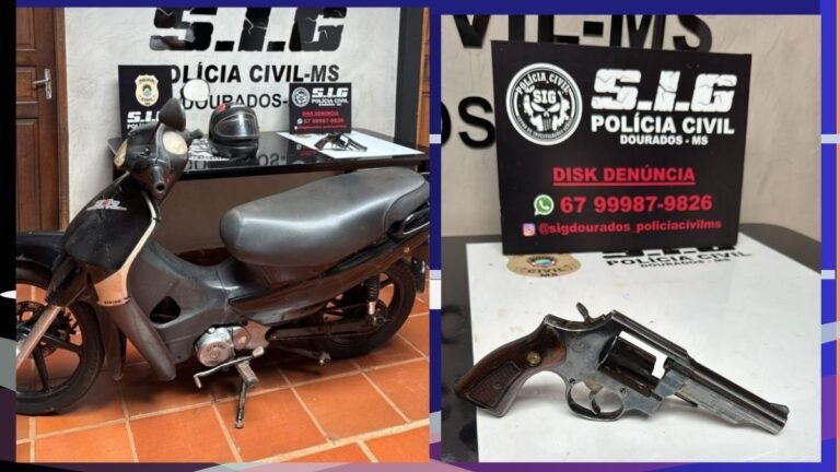 Jardim Carisma – Polícia Civil prende em flagrante autor de homicídio em Dourados