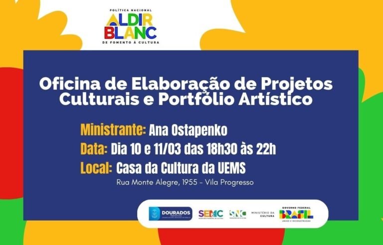 Prefeitura realiza oficina para orientar classe cultural sobre elaboração de projetos 