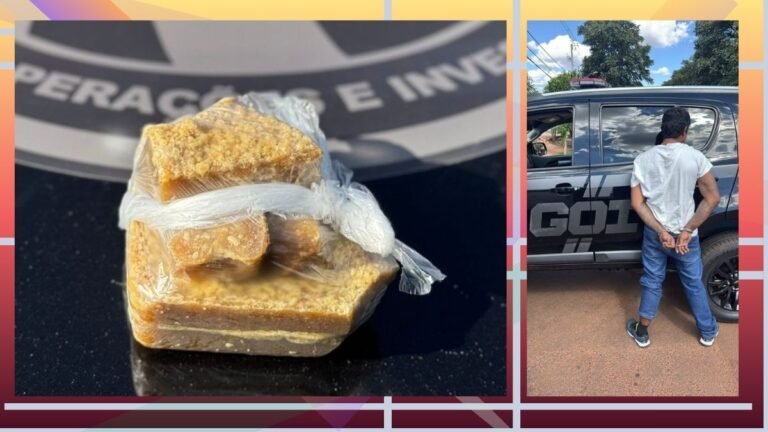 Polícia Civil prende foragido por homicídio com mais de meio quilo de droga